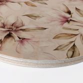 Billede af træ UN Designs - Soft Magnolia - Round 
