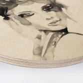 Holzbild Verbaan - Hot Mess - Rund 