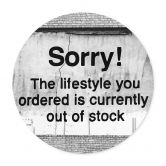 Plakat Banksy - Out of Stock 