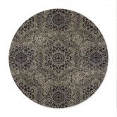 Poster Mandala Boho Antikgold - Bloomery Decor - Rund 