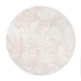 Poster Tropische Blätter Beige - Bloomery Decor - Rund 