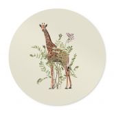 Poster Florale Giraffe - Frida Floral Studio - Rund 