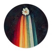 Poster Heine - Blumige Grüße aus dem All - Astro Cruise - Rund 