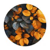 Natur Poster Leuchtende Blätterpracht im Herbst - Jaszke - Rund 