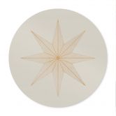 Poster Geometrische gouden ster - Magnusson - Rond 