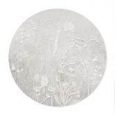 Poster planten in wit in modern ontwerp - Ms Tiff - Rond 