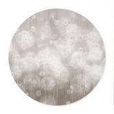 Poster Pusteblumen Traum in Beige - Ms Tiff - Rund 