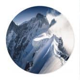Poster Top van de Mont Blanc - Nienartowicz - Rond 