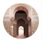 Poster Orientalisches Tor mit Mosaiken - Sisi & Seb - Rund 