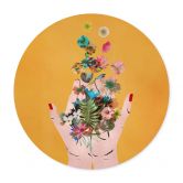 Plakat Treechild - Colorful flowers in Frida's hands 