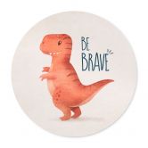 Plakat Dino Be Brave - T-Rex - Tunaboylu 