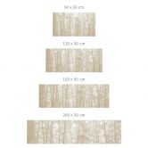 Selbstklebende Küchenrückwand mit Natur-Motiv - Stiller Winterwald - Böhmer 