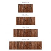 Zelfklevende Keukenachterwand Houten Paneel Look 