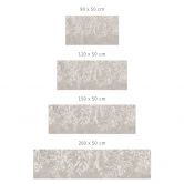 Selbstklebende Küchenrückwand Elegante Weidenzweige in Beige - Ms Tiff 