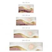 Self-adhesive kitchen splashback SpaceFrog Designs - Pink sun 