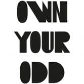 Spiegel Sticker Own your odd 