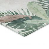 Spatscherm jungle bladeren groen aquarel - Bloomery Decor 