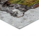Spritzschutz 3D Optik - Cliff Rocks 