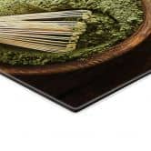 Spritzschutz Matcha Tea 