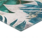 Crédence Feuilles de palmier exotiques or-vert - Manovski 