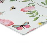 Spritzschutz Rosa Christrosen im Frühling - UN Designs 