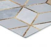 Splashback Fredriksson Blue Geometry - panorama 