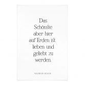 Stoffbild Das Schönste auf Erden 