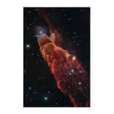 Affiche textile James Webb Telescope - Cyclone cosmique Herbig Haro 49/50 