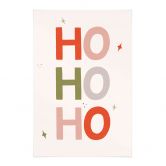 Stoffbild Weihnachtliches Ho Ho Ho - Menina Lisboa 