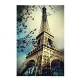 Stoffbild Paris Eiffelturm | Wahrzeichen in Frankreich 