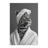 Stoffbild Royale Spa-Auszeit mit Leopard - Rahner 