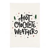Stoffbild Hot Chocolate Christmas Print - Soley 