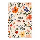 Stoffbild Cool Kids Club Bunte Blumen - Treechild 