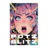Stoffbild Potzblitz im Anime-Stil - Treechild 