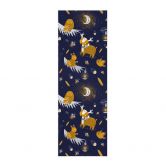 Stoffbild Waldtiere in der Nacht - UN Designs - Panorama 