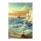 Affiche textile Aerroscape - Au bord du ciel 