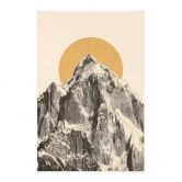 Tekstil plakat Bodart - Sun and Mountain 