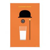 Stoffbild Inspiriert vom Film "Clockwork Orange" - Gomes 