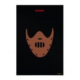 Affiche textile Inspiré du film "Hannibal" - Gomes 