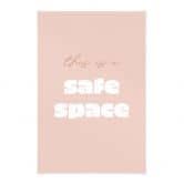 Stoffbild This is a safe space 