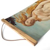 Stoffbild Botticelli - Geburt der Venus - Panorama 