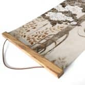Affiche textile Kagei - Pivoines - Panorama 