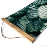Stoffbild Urban Jungle - Calathea Orbifolia 
