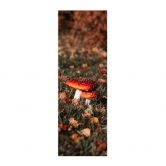 Stoffbild Fliegenpilze im Herbstwald - Annie - Panorama 
