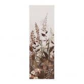 Stoffbild Blumenwiese Vintage - Lane - Panorama 