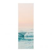 Affiche textile La mer bleue rencontre le ciel rose en Grèce - Sisi & Seb 