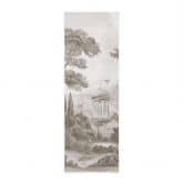 Stoffbild Landschaft mit Gartenlandschaft in Beige - Ms Tiff - Panorama 
