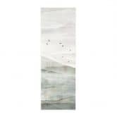 Stoffbild Neblige Berglandschaft Aquarell - Ms Tiff - Panorama 