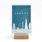 Tischaufsteller Rivers - London 