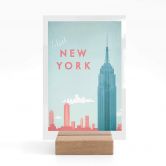 Tischaufsteller Rivers - New York 